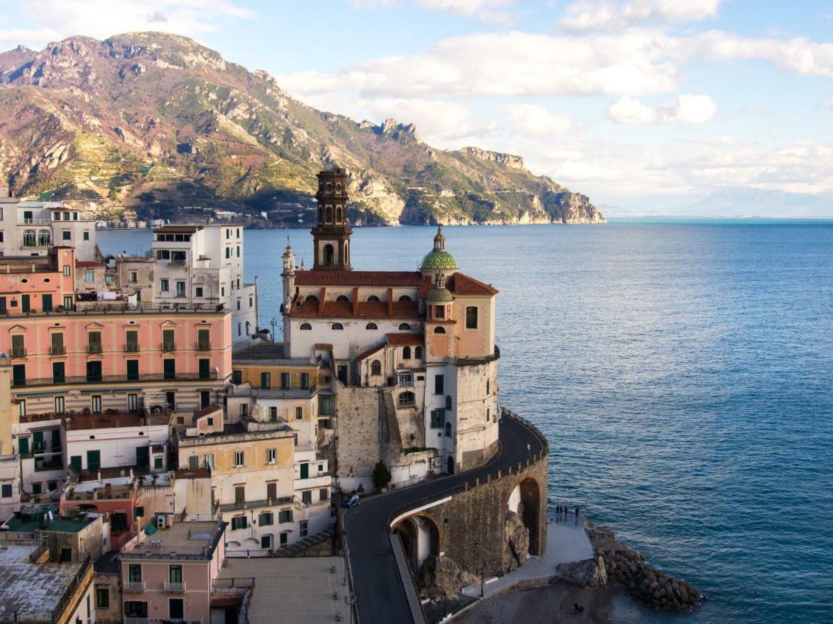 Casa Almagio - Atrani Amalfi Coast - Terrace & Seaview Daire Dış mekan fotoğraf