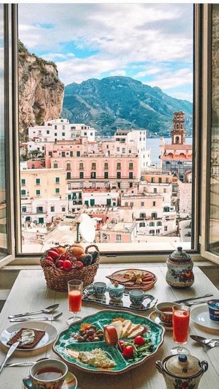 Casa Almagio - Atrani Amalfi Coast - Terrace & Seaview Daire Dış mekan fotoğraf